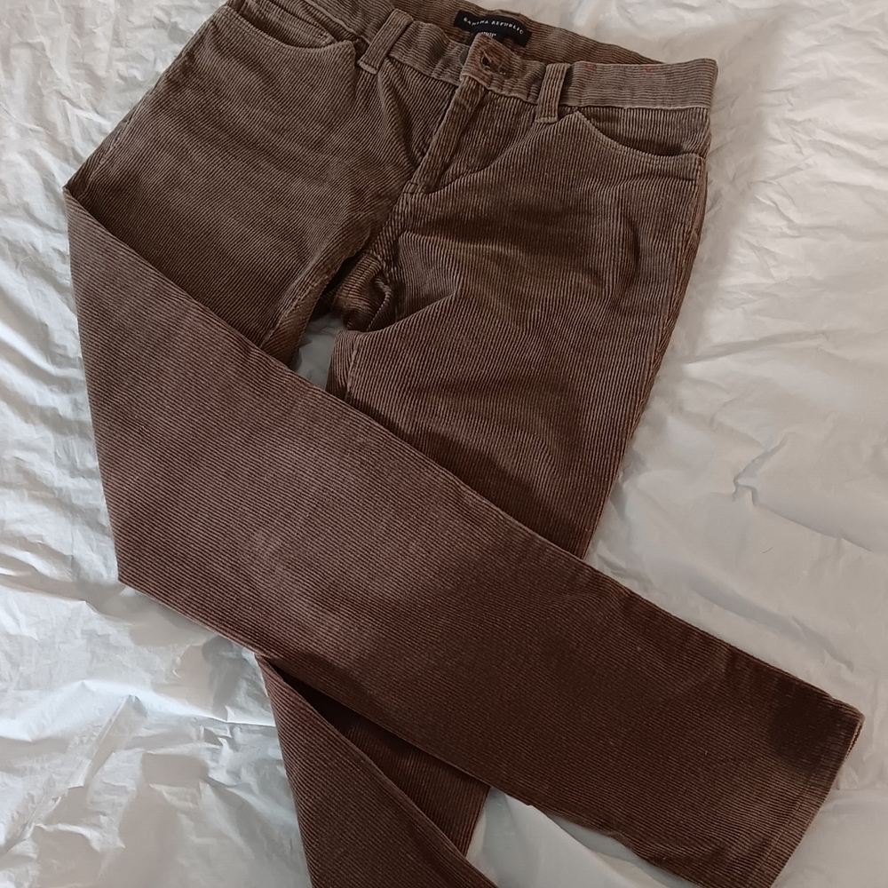 NEW! Banana Republic Brown Straight Leg Pants, 24P